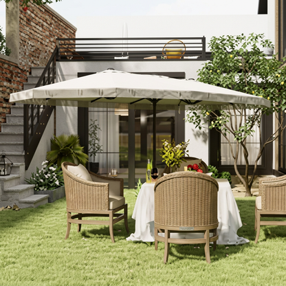 Parasol Double Face Ventilé 300 cm