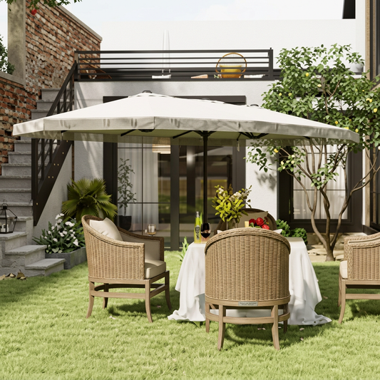 Parasol Double Face Ventilé 300 cm