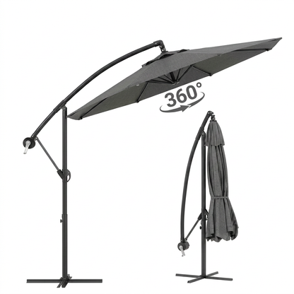 Parasol Déporté 300 cm Rotatifbis