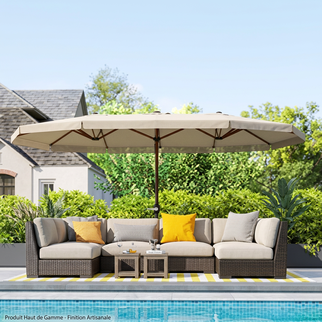Parasol Double Face Ventilé 300 cmter